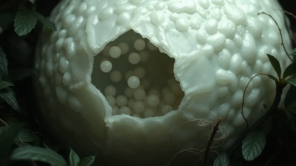 Dream symbol: spider egg sac: scenarios: Dreaming of a Large Spider Egg Sac