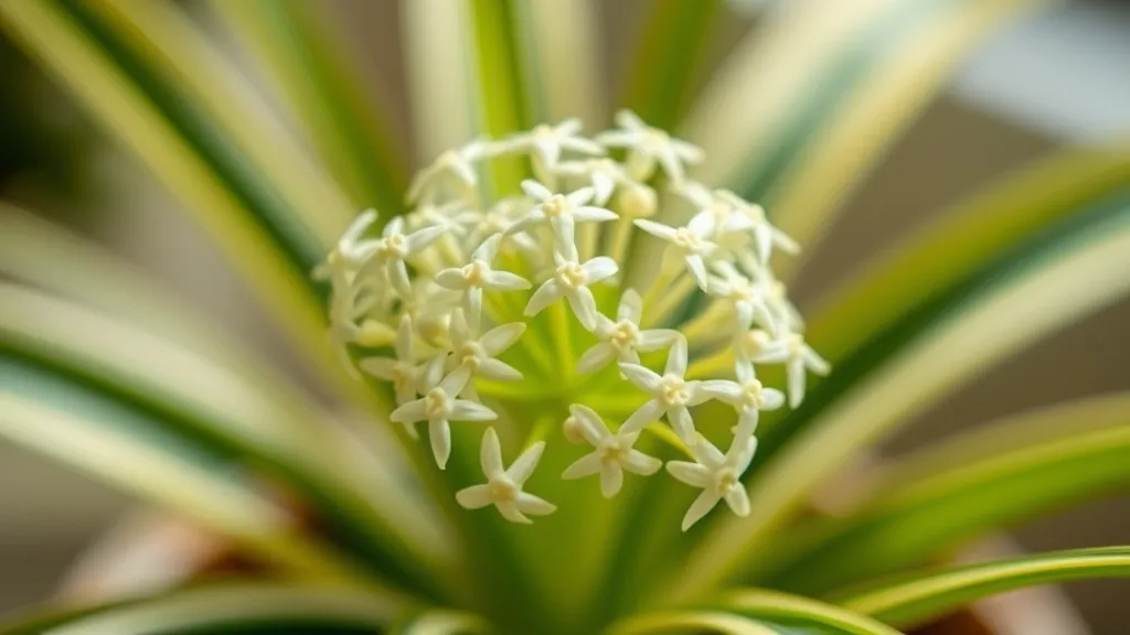Dream symbol: spider plant flowers: symbolism: A need for self-care and nurturing