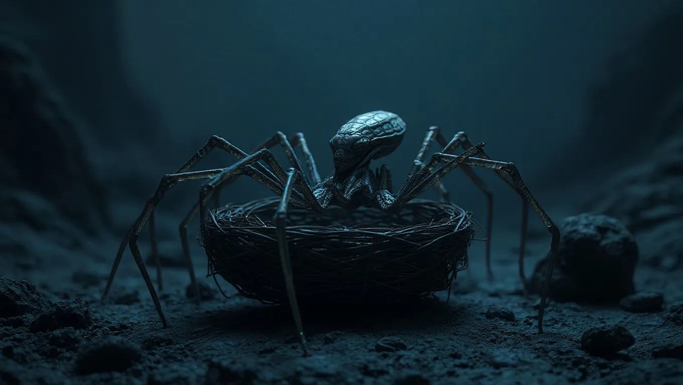 Dream symbol: spiderlike alien creature: scenarios: Dream about a Spiderlike Alien Creature Building an Alien Nest Dream symbol: spiderlike alien creature: scenarios: Dream about a Spiderlike Alien Creature Building an Alien Nest