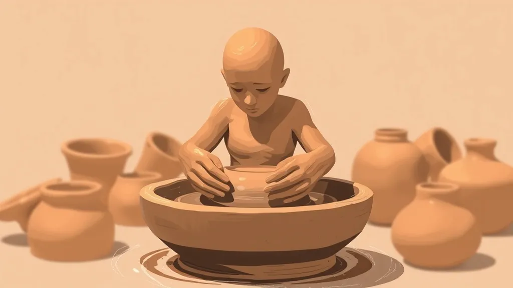 Dream symbol: potter's wheel: symbolism: The Process of Self-Discovery