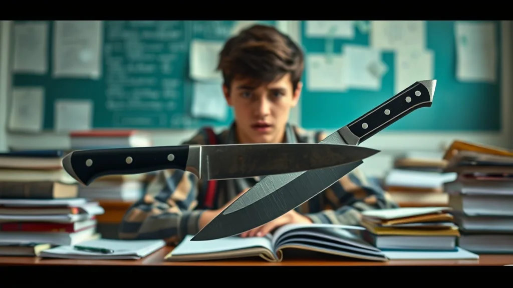 Dream symbol: spinning knife: demographics: Students
