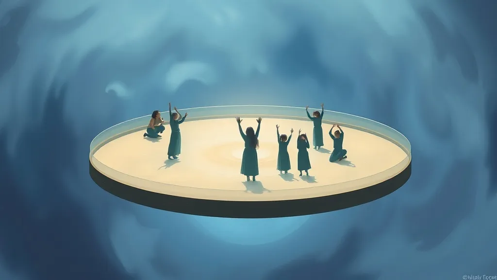 Dream symbol: rotating platform: symbolism: Emotional Ups and Downs