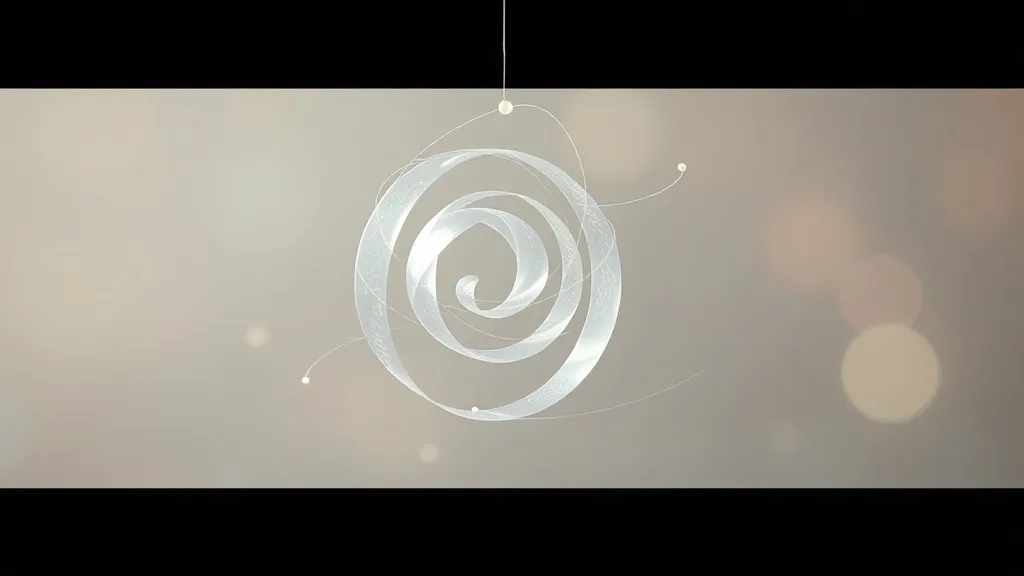 Dream symbol: spiral of clear tape: symbolism: Symbol of Unseen Connections and Invisible Bonds