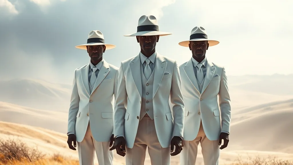 Dream symbol: three men in white suits: intro