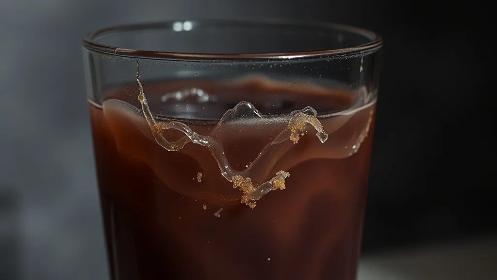 Dream symbol: spoilt drink: scenarios: Dreaming of a Spoilt Drink with an Unusual Texture