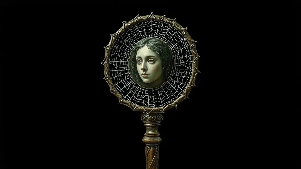 Staff with Web-like Portrait: Dream Symbolism