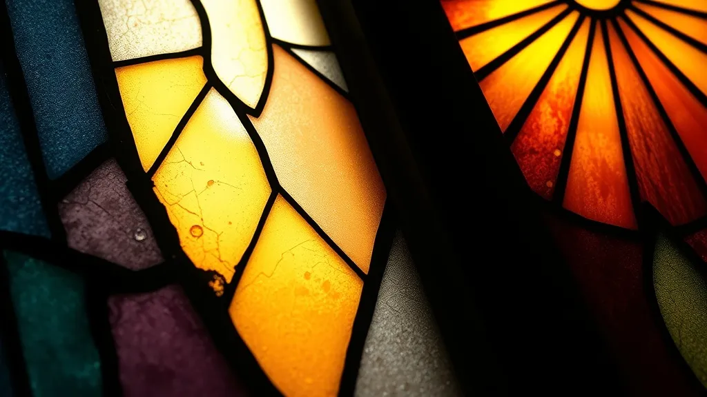 Dream symbol: stained glass: symbolism: Strength and resilience through adversity