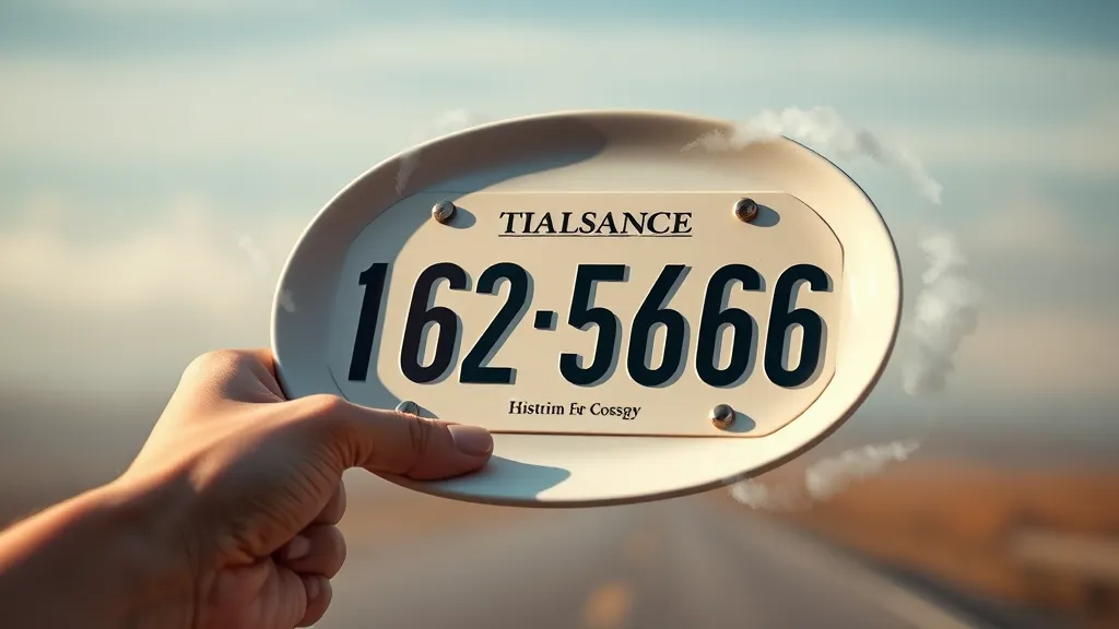 Dream symbol: state name on plate: scenarios: Dream of a Plate Displaying an Unknown State Name