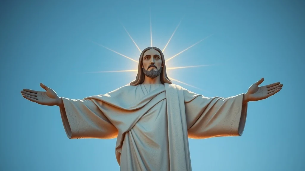 Dream symbol: statue of christ: symbolism: Hope and Redemption