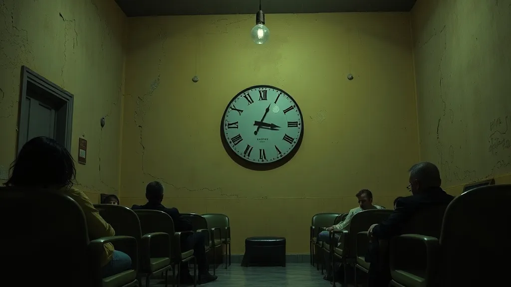 Dream symbol: staying in place: scenarios: Dream of being stuck in a waiting room