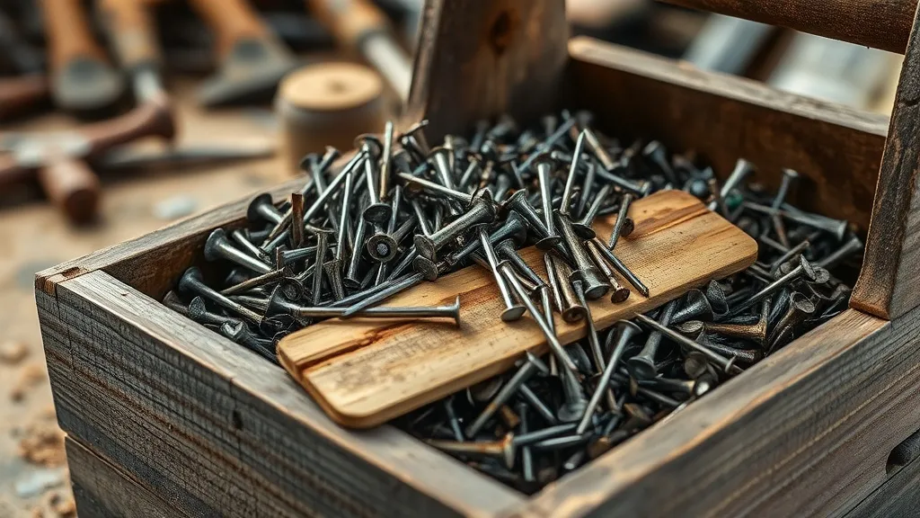 Dream symbol: steel nails: demographics: Homeowners and DIY Enthusiasts