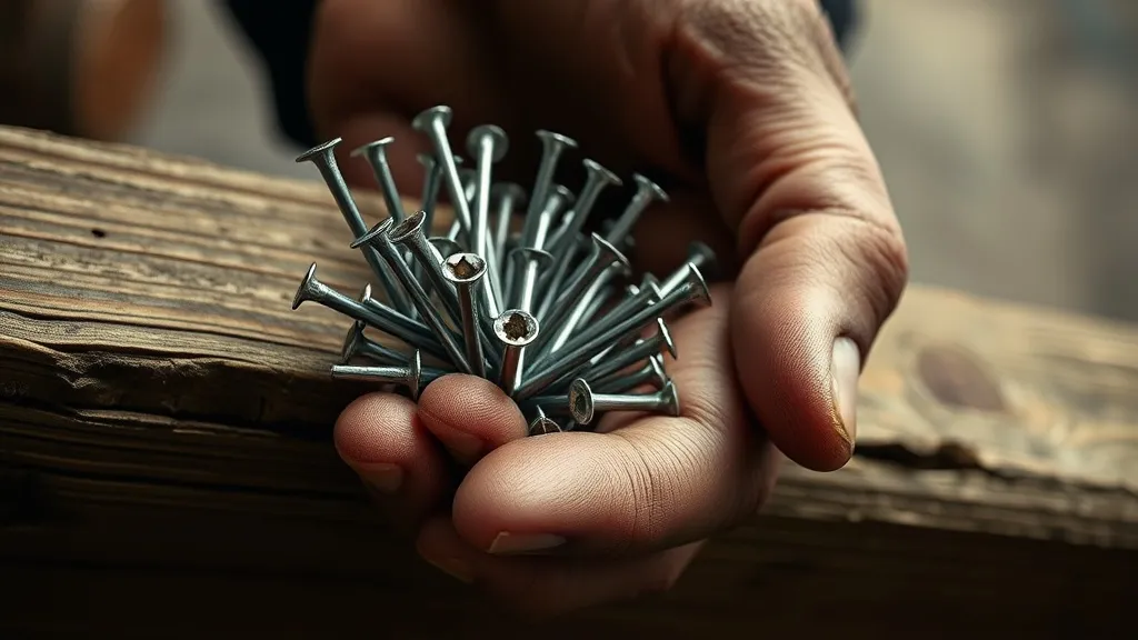 Dream symbol: steel nails: symbolism: Holding Things Together