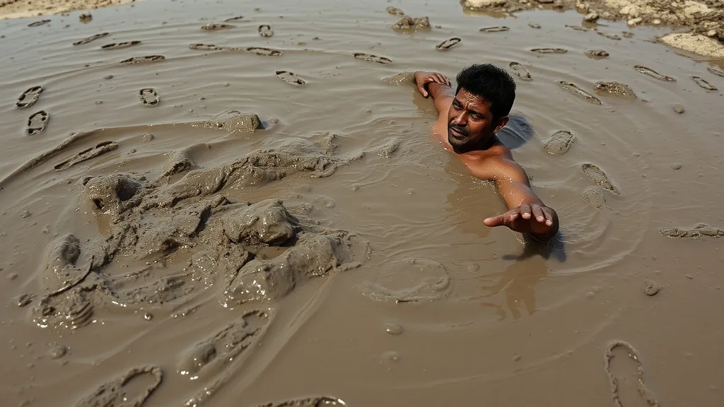 Dream symbol: sticky substance: scenarios: Dream of Sticky Mud