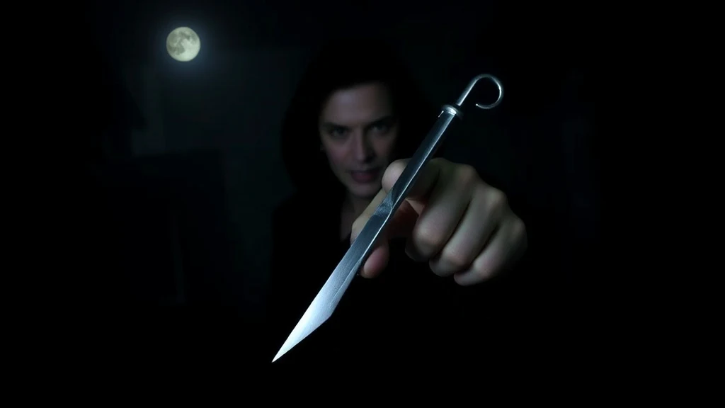 Dream symbol: stiletto: scenarios: Dream of a stiletto being used as a symbol of danger