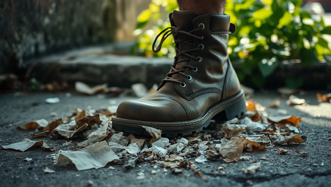 Dream symbol: stomp: scenarios: Dream about Stomping on Trash or Waste Dream symbol: stomp: scenarios: Dream about Stomping on Trash or Waste