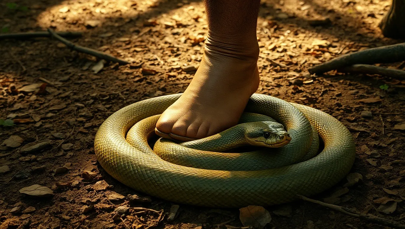 Dream symbol: stomped snake: intro Dream symbol: stomped snake: intro