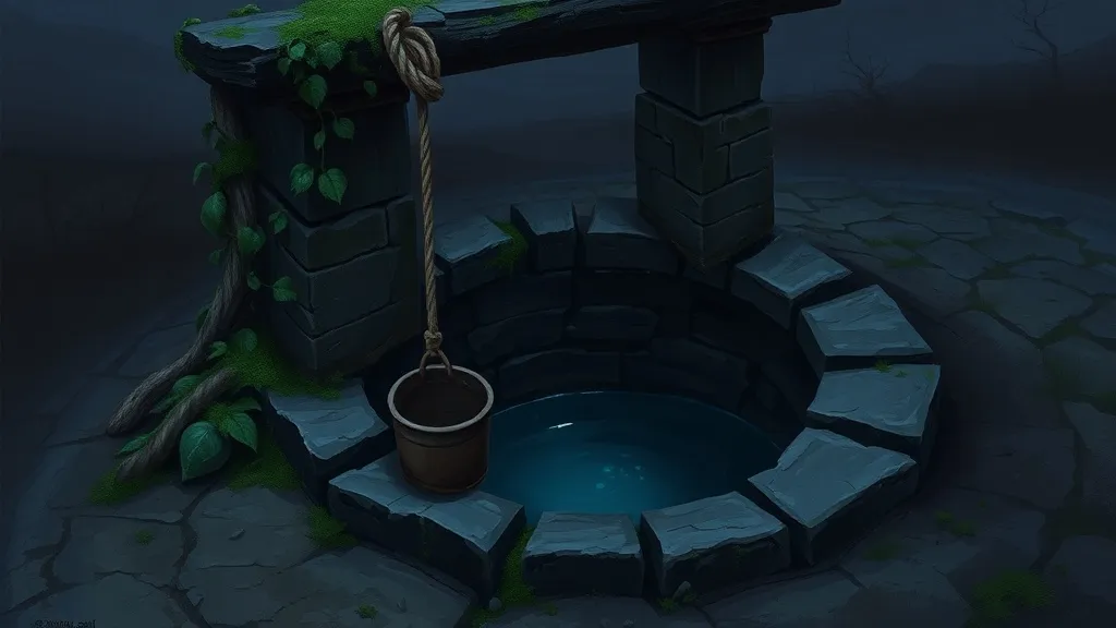 Dream symbol: stone well: symbolism: The Well of Souls and Destiny