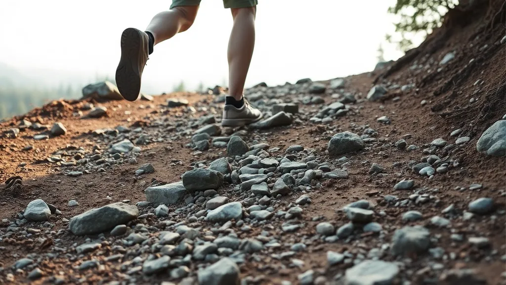 Dream symbol: stumble: scenarios: Dream of Stumbling on Uneven Ground