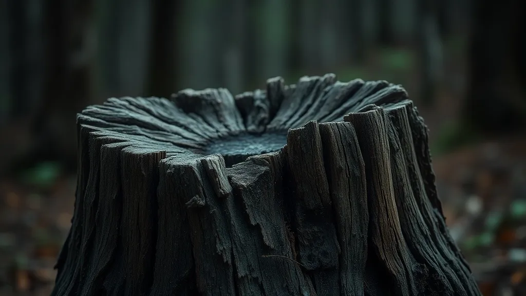 Dream symbol: stump: symbolism: Decay and Letting Go