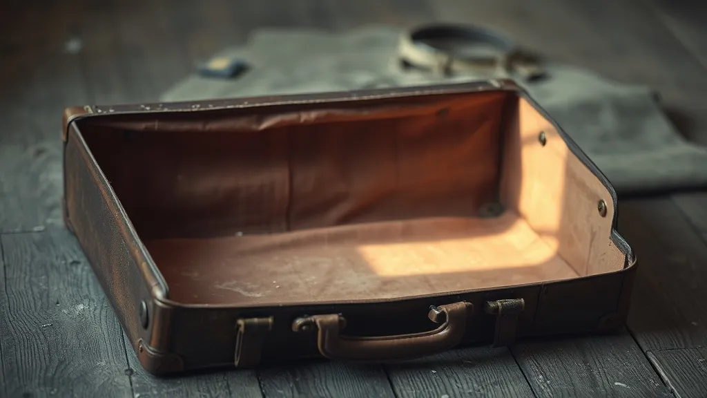 Dream symbol: packing suitcase: demographics: The Empty Suitcase: Loss & Letting Go