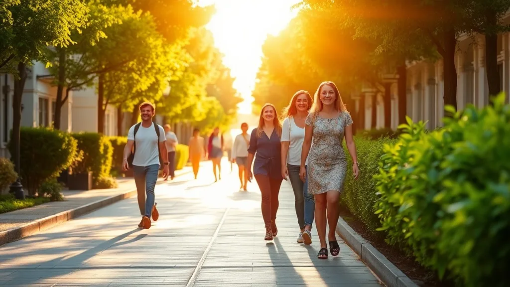 Dream symbol: sunny streets: symbolism: Pathways to Success and Fulfillment