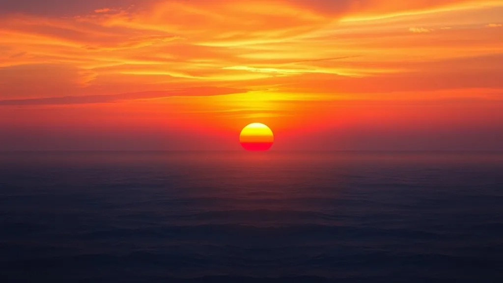 Sunset Over Ocean: Dream Meaning