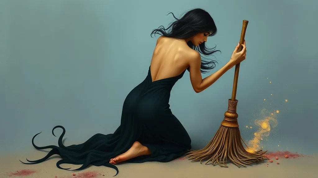 Dream symbol: sweeping away: scenarios: Dreaming of Sweeping Away Pain