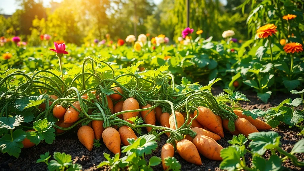 Dream symbol: sweet potato vines: scenarios: Dream About Sweet Potato Vines in Garden