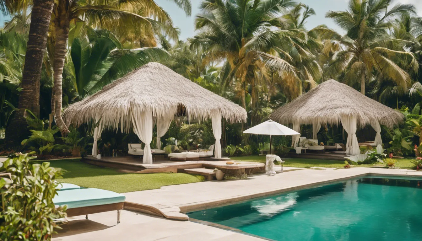 Dream symbol: swimming pool: scenarios: Dream of Swimming in a Pool with a Cabana