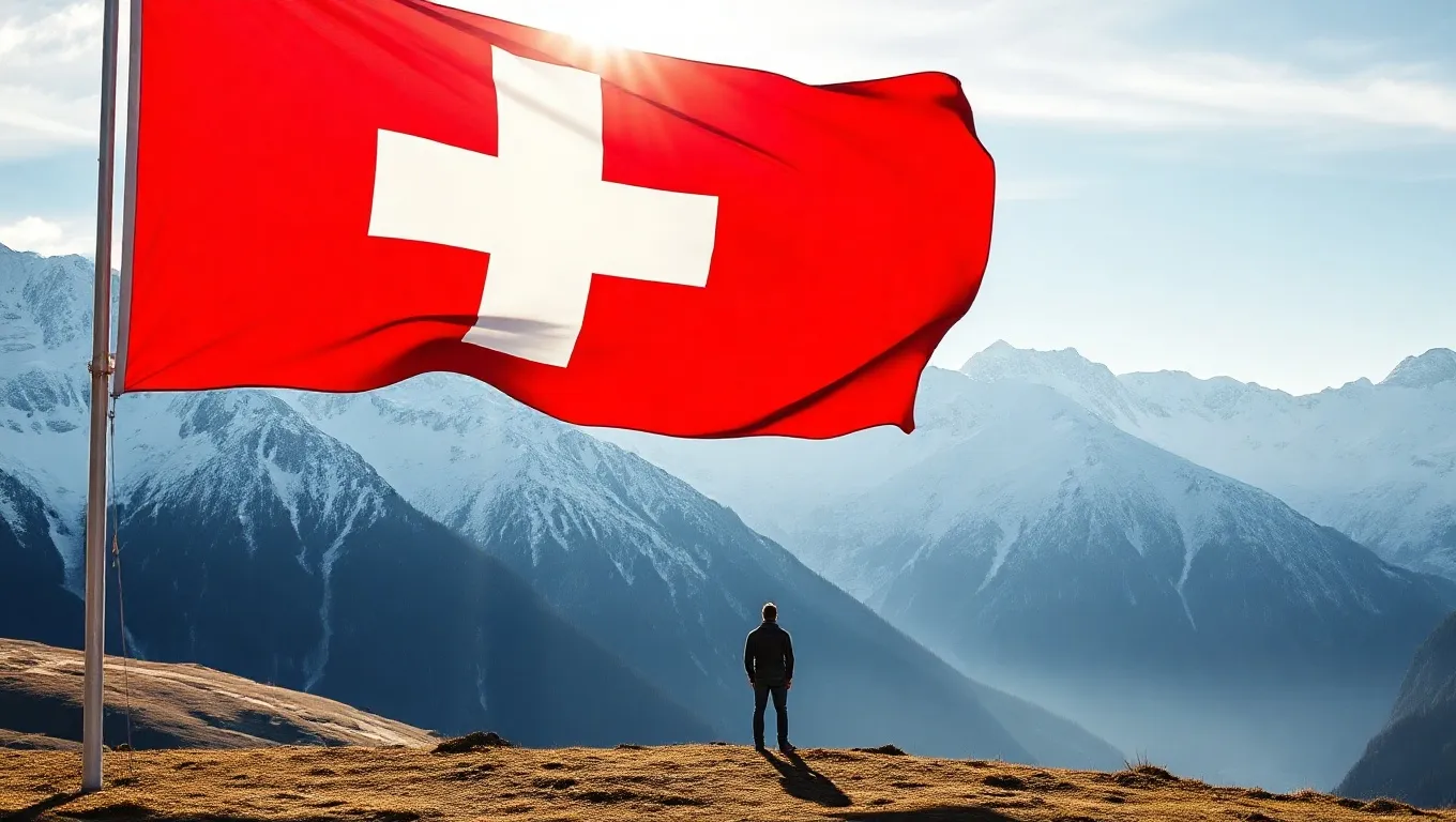 Dream symbol: swiss origin: scenarios: Dream of Swiss Flags and National Identity
