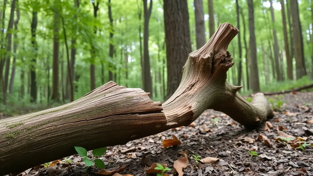 Dream symbol: broken tree branches: symbolism: Dissatisfaction and Frustration