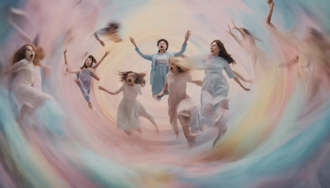 Dream symbol: group of people falling on feet: intro