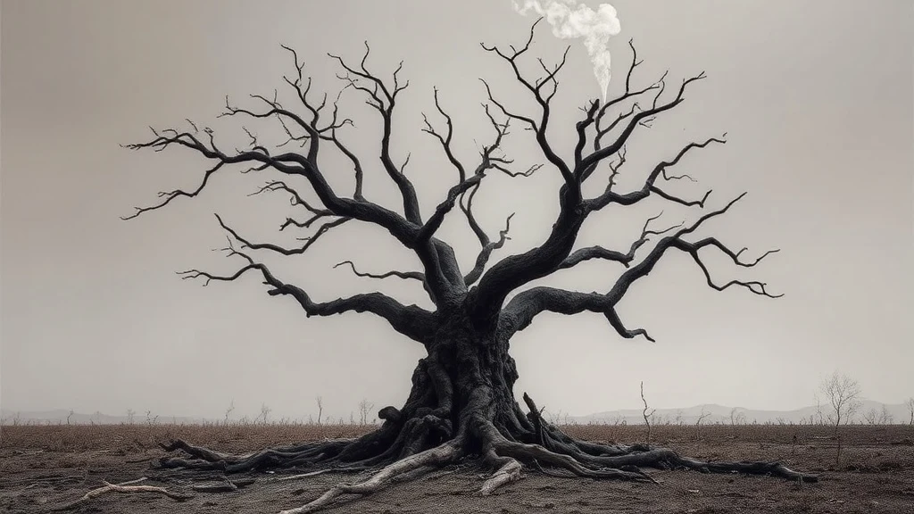 Dream symbol: black burnt tree branches: intro
