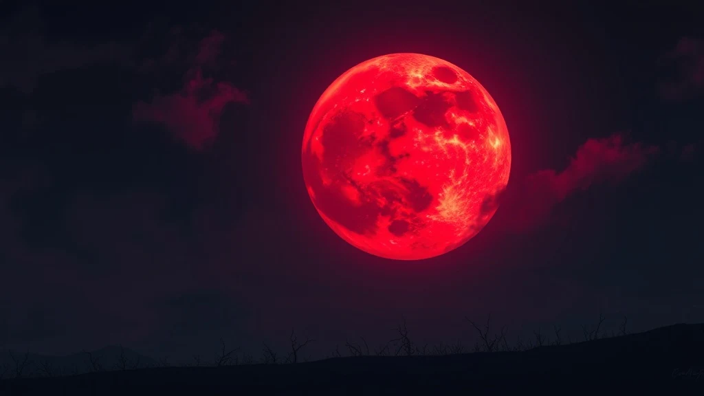 Dream symbol: red moons: scenarios: Dream of a red moon in a vision