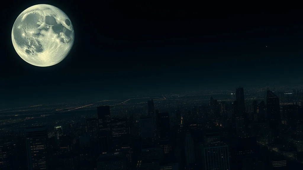 Dream symbol: speeding moons: scenarios: Dream of a moon hurtling towards Earth