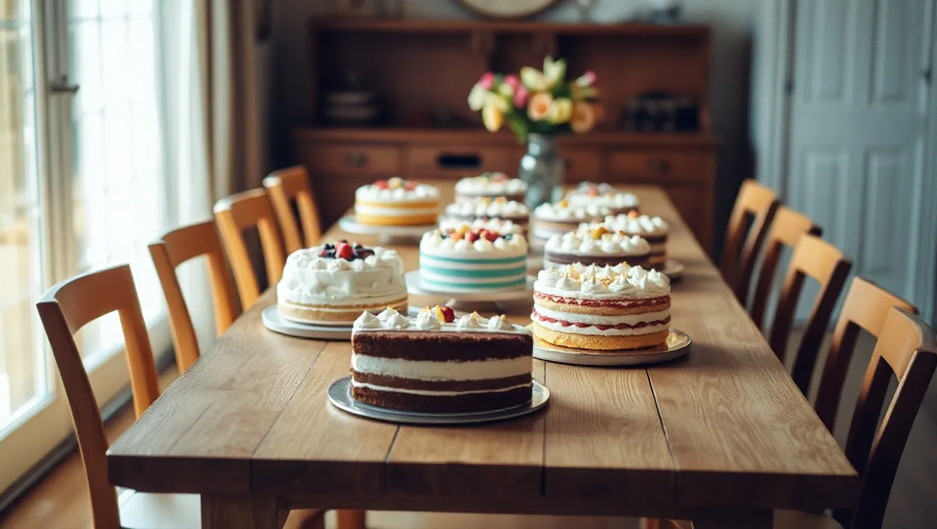 Dream symbol: table of cakes: scenarios: Dream of a Empty Table with Cakes Dream symbol: table of cakes: scenarios: Dream of a Empty Table with Cakes