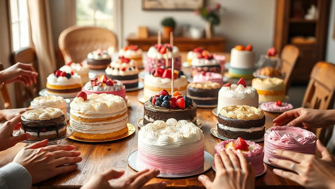 Dream symbol: table of cakes: symbolism: Emblem of Sharing and Generosity Dream symbol: table of cakes: symbolism: Emblem of Sharing and Generosity