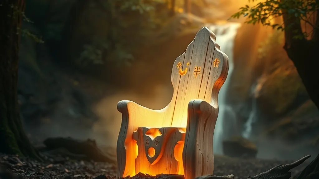 Dream symbol: talking chair: symbolism: Spiritual Guidance and Enlightenment