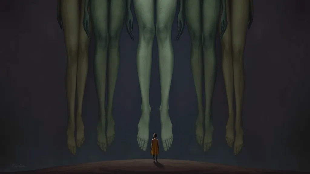 Dream symbol: tall girls: symbolism: Intimidation and Feeling Overwhelmed