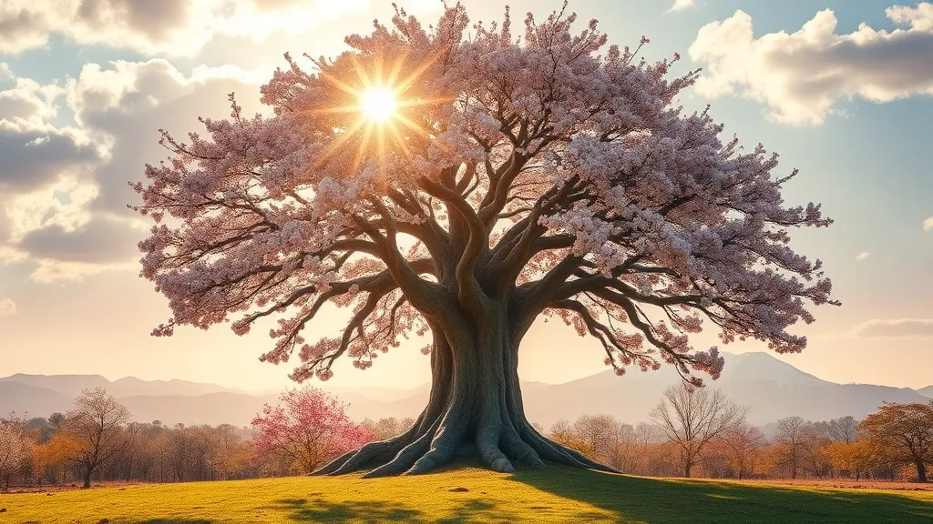 Dream symbol: tall plum tree: symbolism: Representation of Resilience and Strength