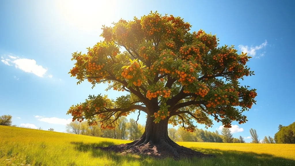 Dream symbol: tall tree: scenarios: Dream of a Tall Tree Bearing Fruit