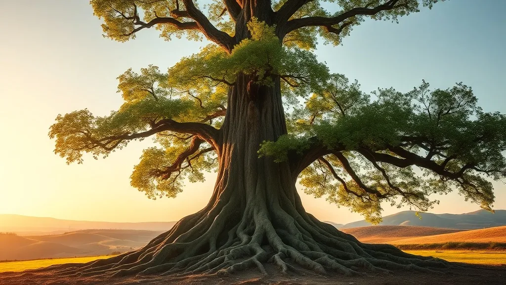 Dream symbol: tall tree: symbolism: Symbol of Stability and Groundedness in Life