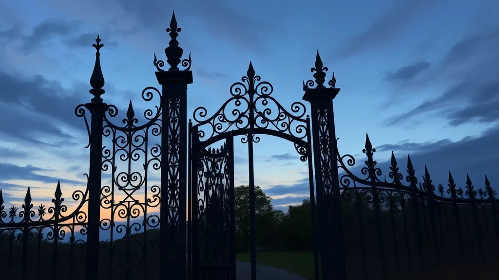 Dream symbol: tall wrought iron gate: demographics: Individuals with Artistic or Creative Pursuits