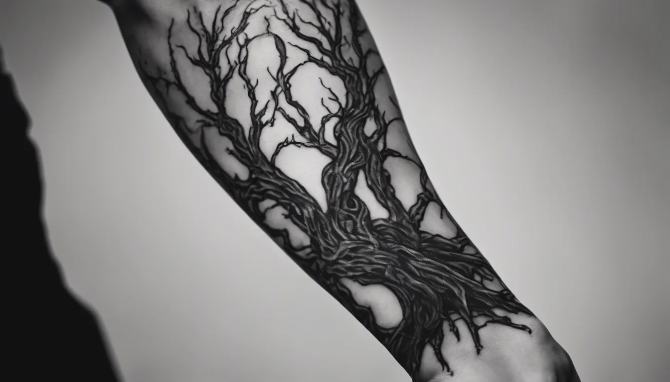 Dream symbol: getting tattoo: scenarios: Dream of getting a tattoo that is a symbol of something negative or traumatic