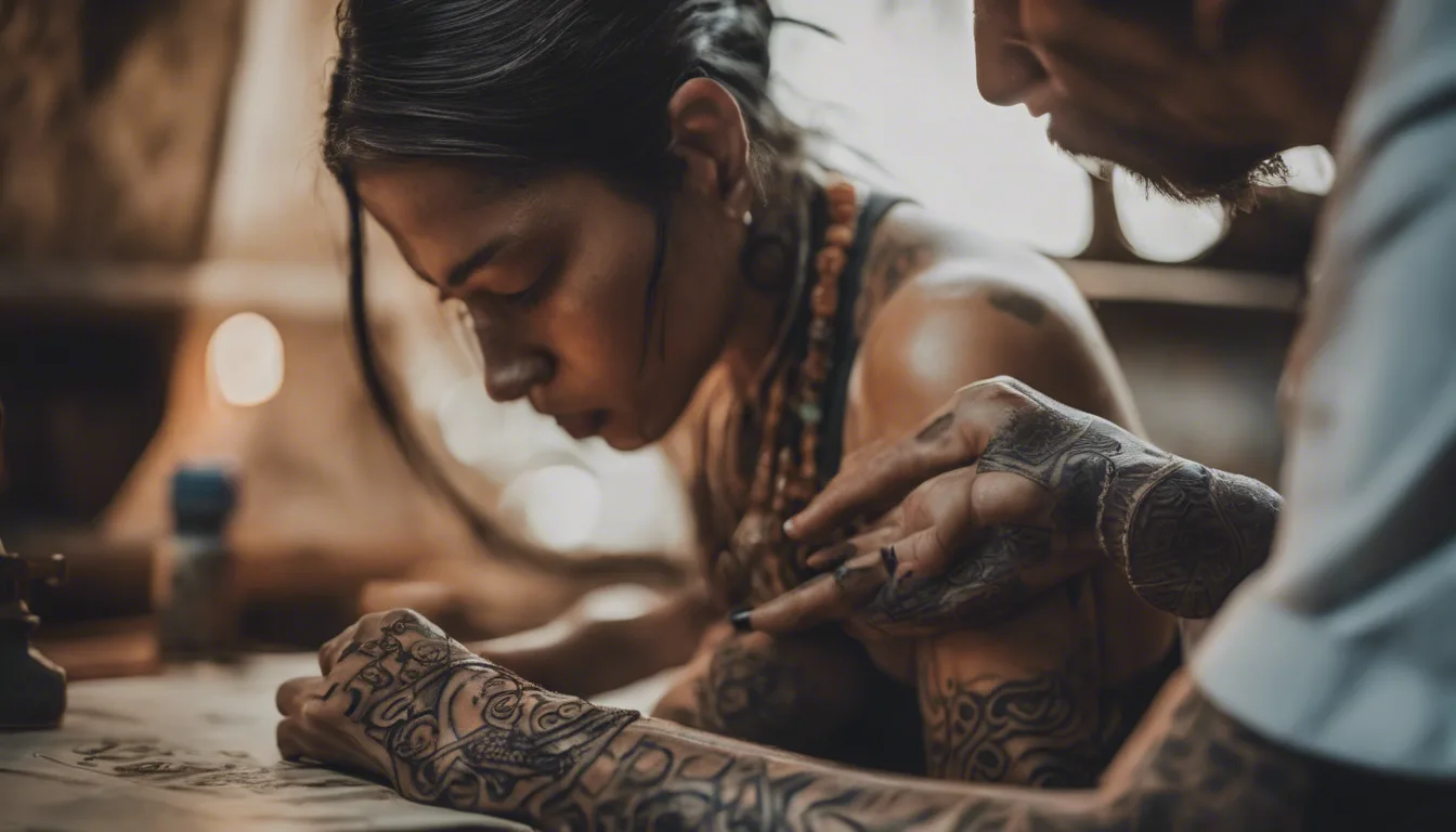 Dream symbol: getting tattoo: symbolism: A Connection to the Divine