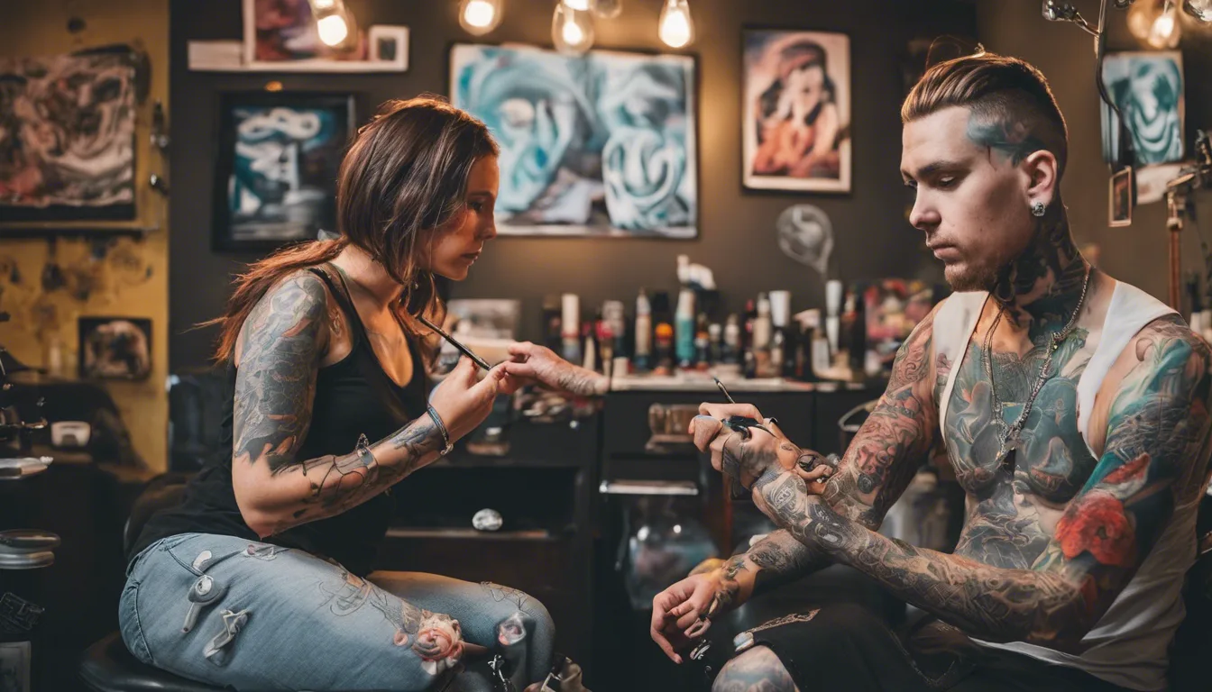 Dream symbol: getting tattoo: symbolism: Self-Expression and Identity