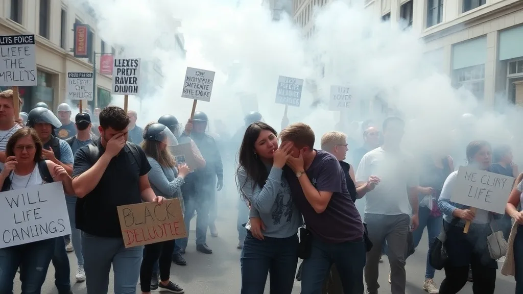 Dream symbol: tear gas: demographics: Survivors of Riots or Protests