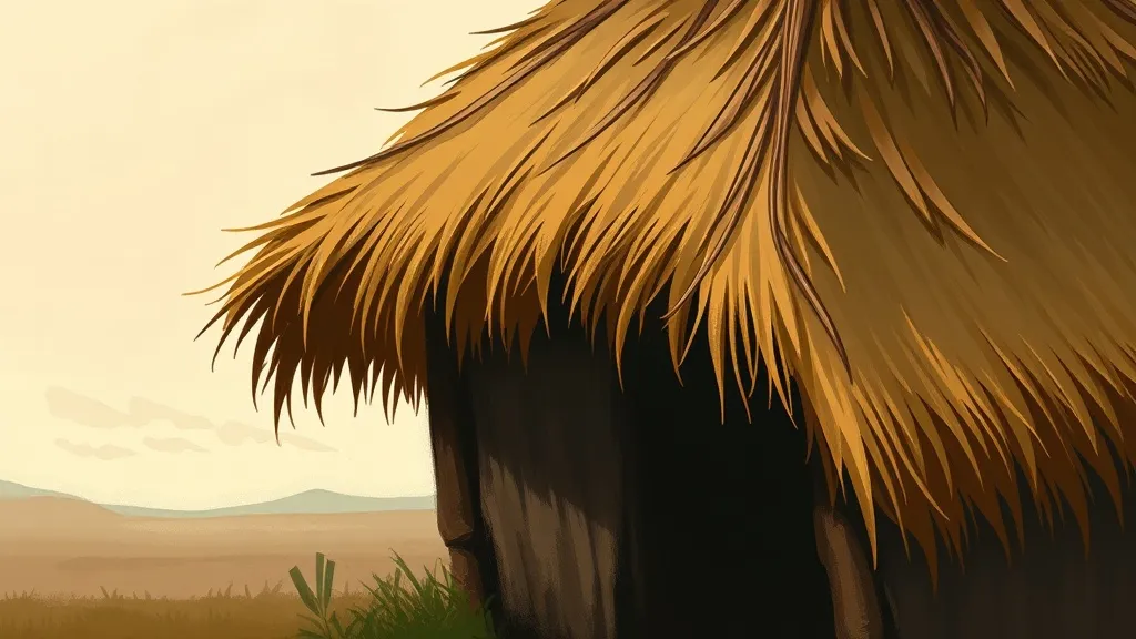 Dream symbol: thatch grass: symbolism: Dreams of the Primitive or Rural