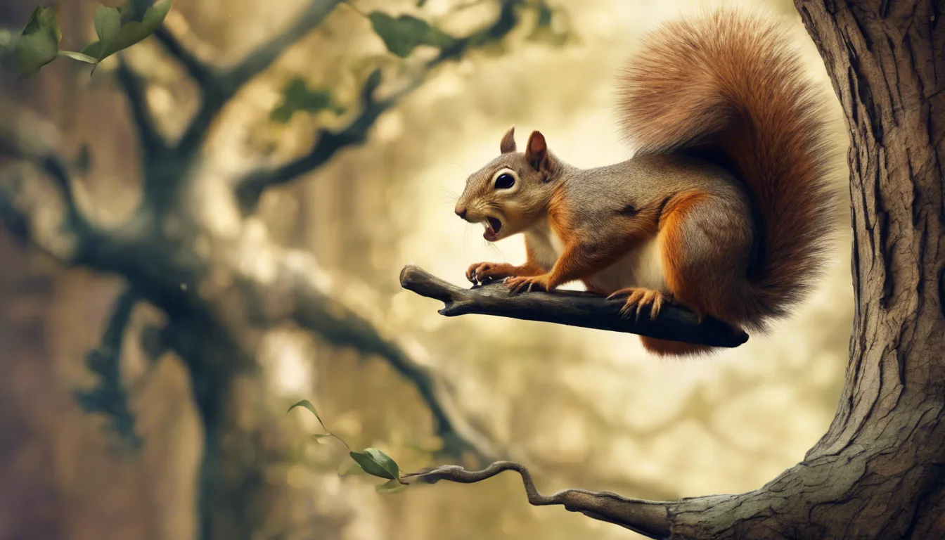 Dream symbol: squirrel: scenarios: Dream of a Squirrel Talking