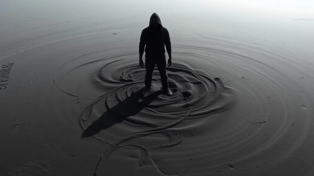 Dream symbol: black sand: symbolism: Personal Growth and Transformation